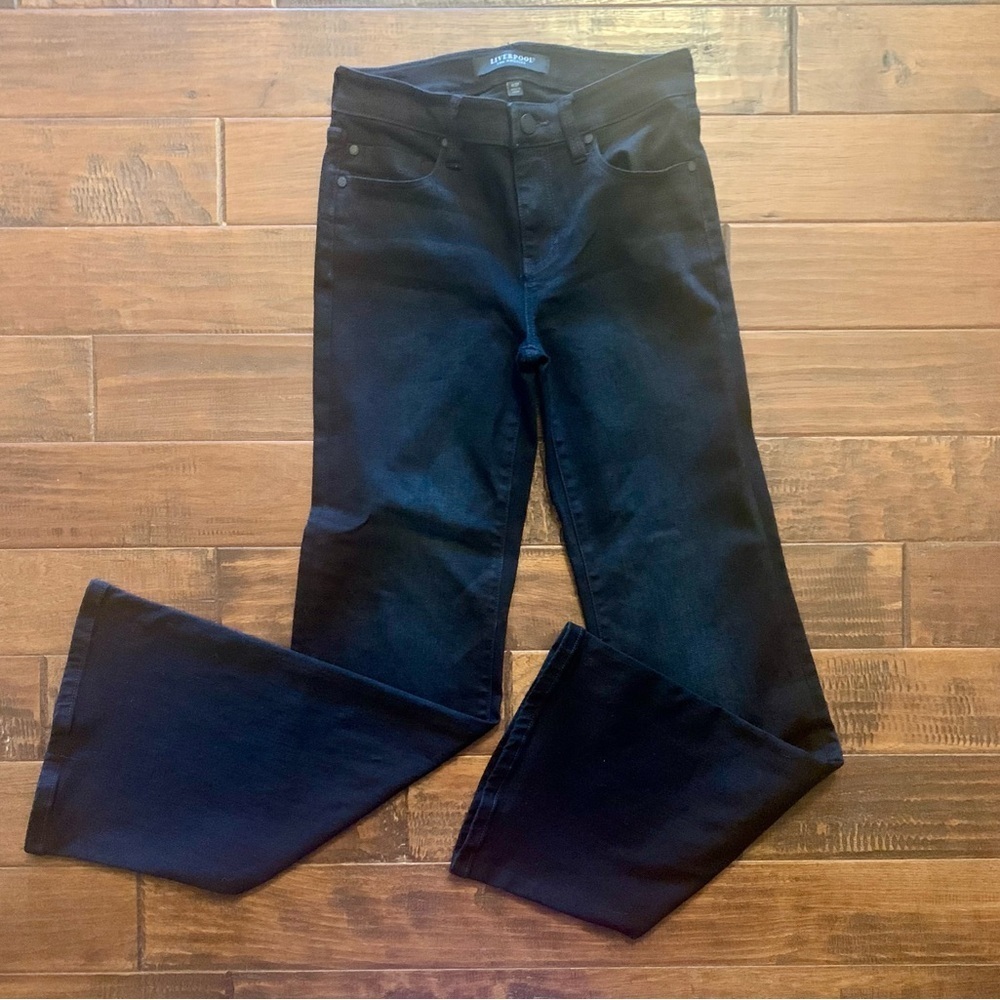 Liverpool Hannah Flare Black Wide Leg Jeans - 4/27